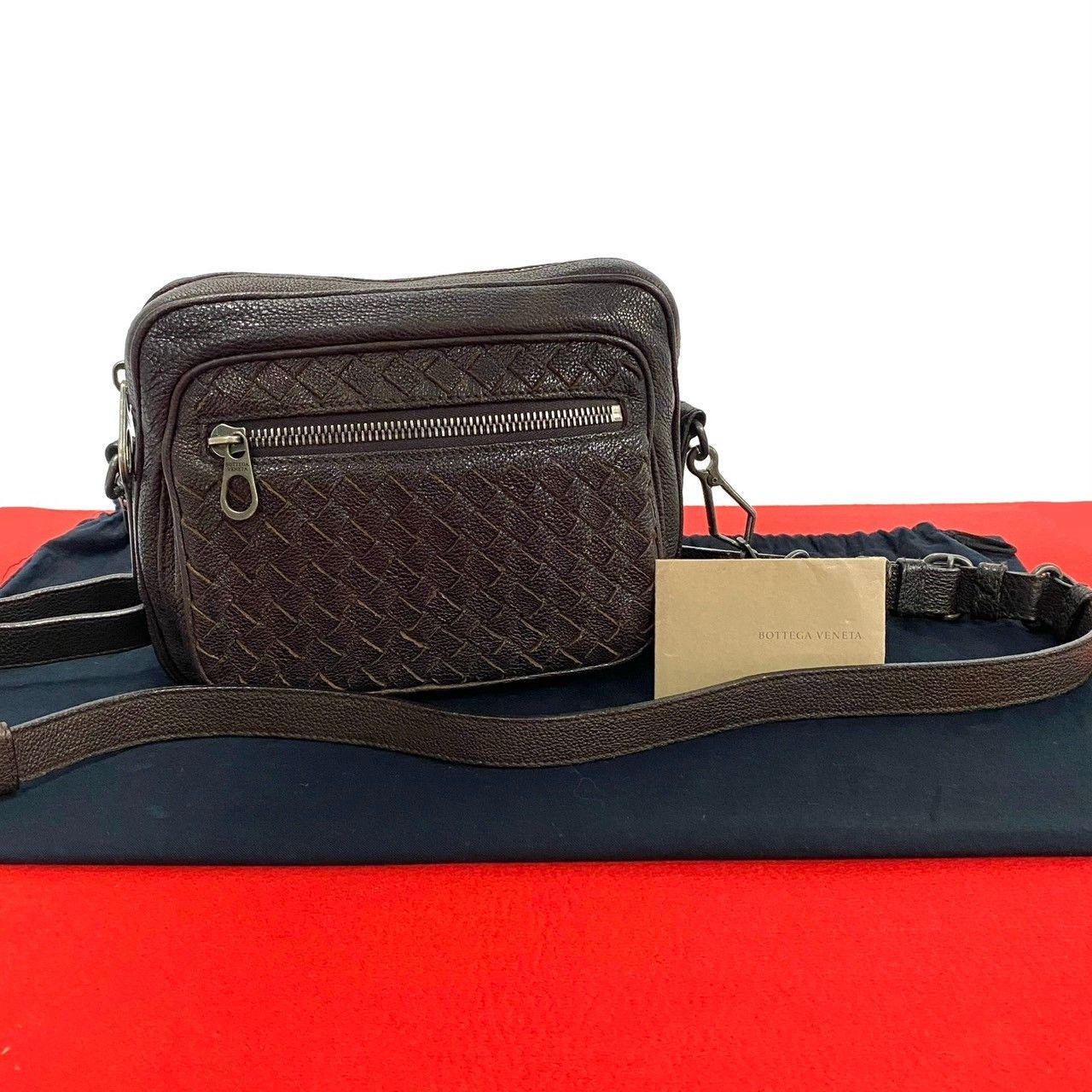 Bottega Veneta Bottega Veneta Bottega Veneta Intrecciato Leather Mini Shoulder Bag Leather Shoulder Bag 98698 DUTY FREE for USA Size ONE SIZE - 1 Thumbnail