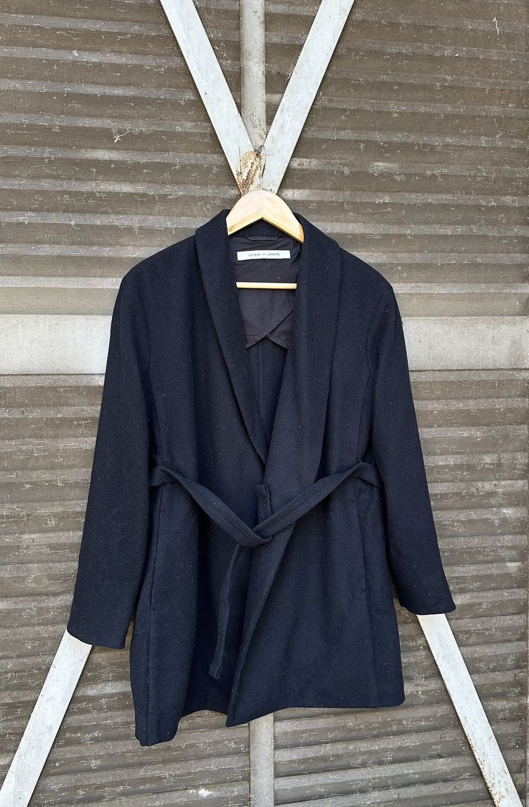 Christophe Lemaire 🔥Christophe Lemaire X Uniqlo Wool Coat Size US M / EU 48-50 / 2 - 3 Thumbnail