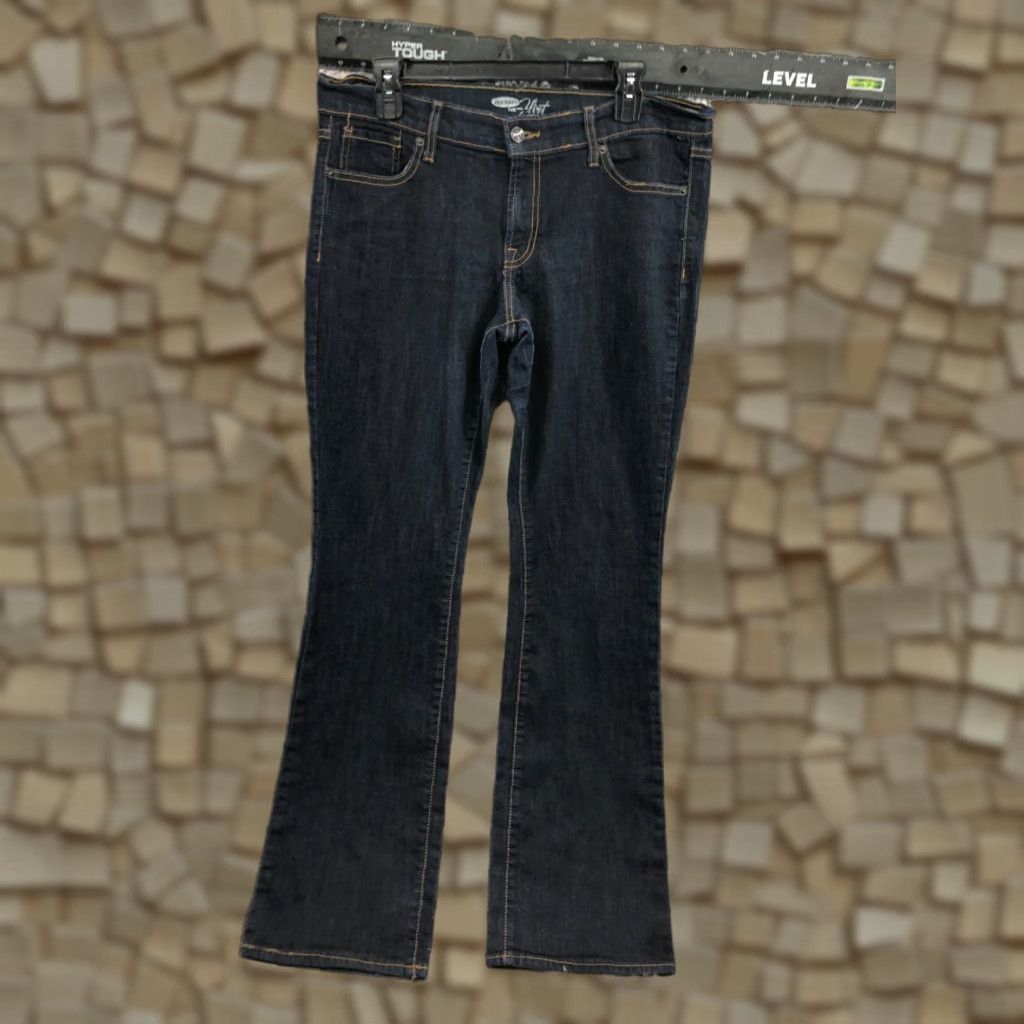 Old Navy Old Navy Jeans Bootcut The Flirt Size 10 Womens Blue Dark Wash Denim Pants 32 Inseam Regular 5-Pocket Size 32" / US 10 / IT 46 - 1 Thumbnail