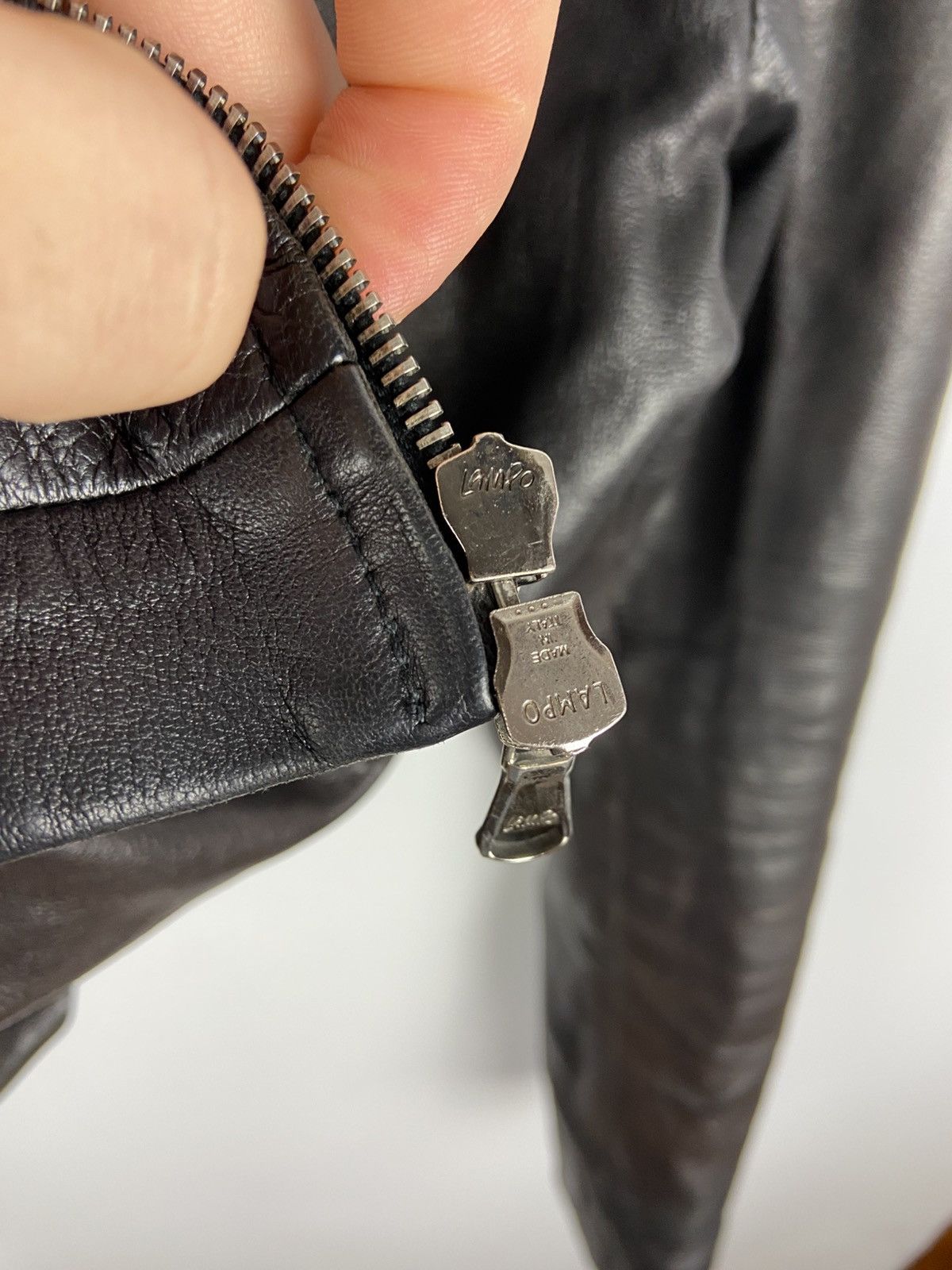Other Vintage Vent Couvert Women’s Leather Biker Belted Jacket Size XS / US 0-2 / IT 36-38 - 12 Thumbnail