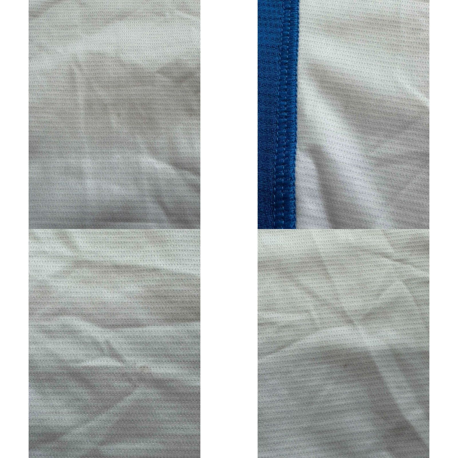 Adidas ADIDAS PERFORMANCE SHIRT Men Short Sleeve T-Shirt 2012 Base Training Running 100% Polyester White Blue Yellow XS? Size US S / EU 44-46 / 1 - 9 Thumbnail