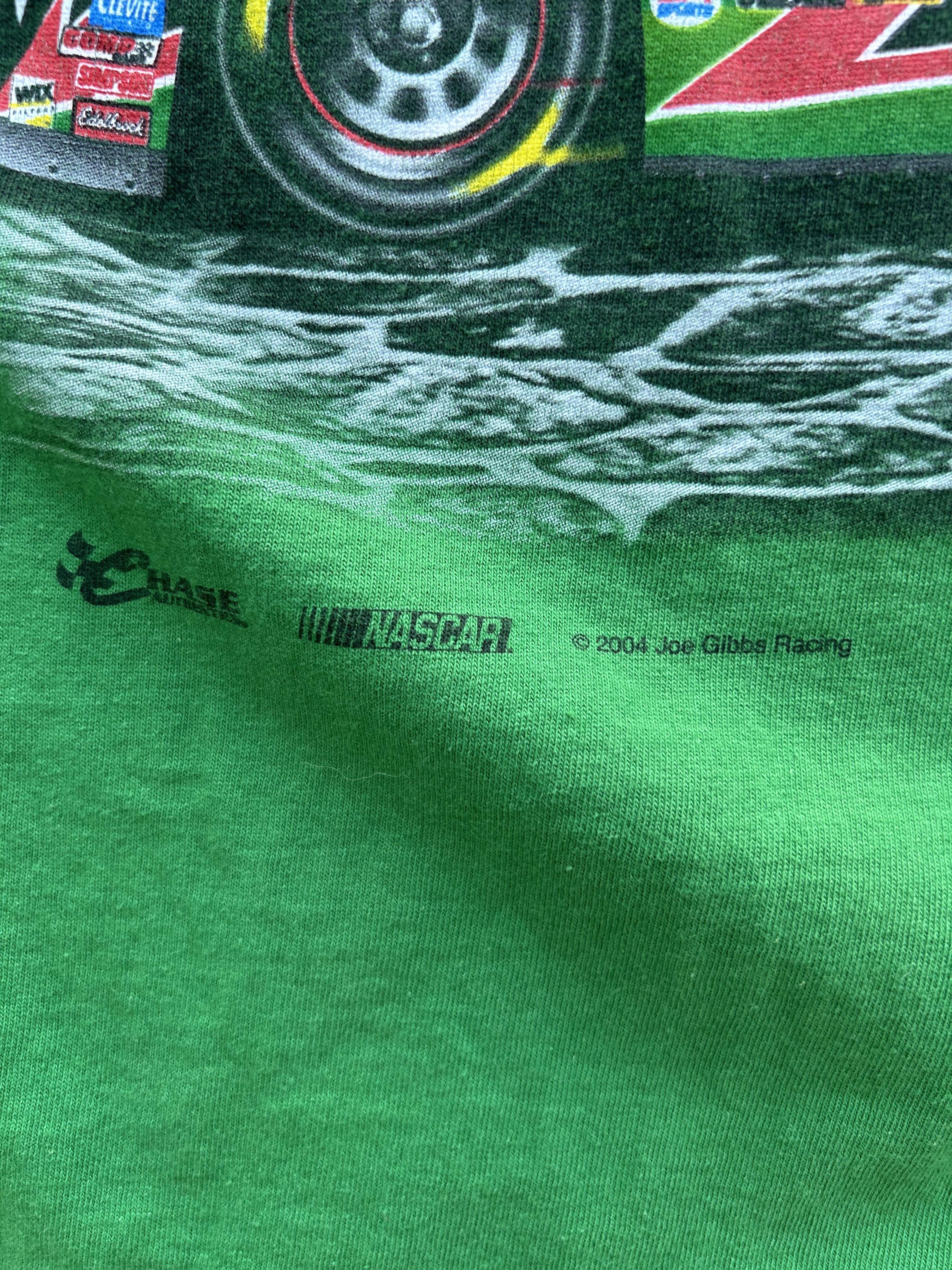 Vintage 2004 Chase Bobby Labonte Graphic Tee Size US XL / EU 56 / 4 - 6 Thumbnail