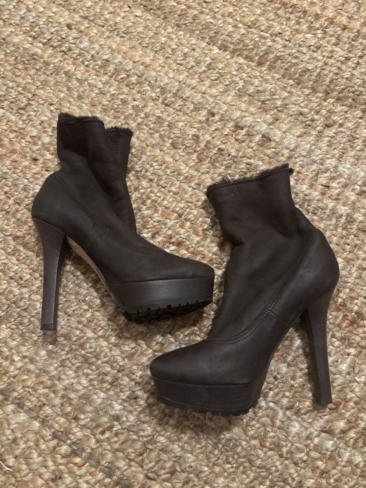Jimmy Choo Jimmy Choo heel booties size 36 Size US 5.5 / IT 35.5 - 1 Thumbnail