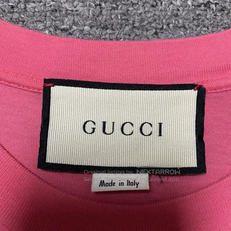 Gucci Gucci Tennis racket embroidered short sleeves Size S / US 4 / IT 40 - 4 Thumbnail