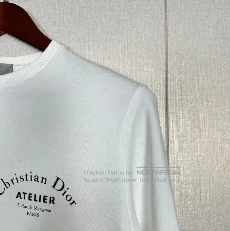 Dior Dior White Cotton Men's Sweatshirt . Size US XS / EU 42 / 0 - 3 Thumbnail