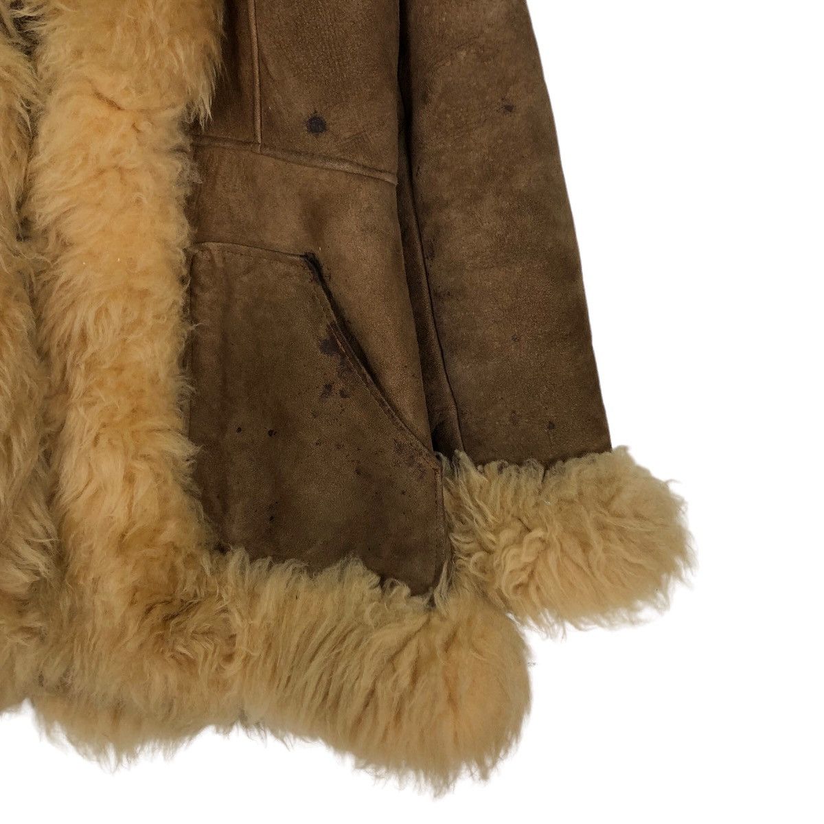 Genuine Leather 🔥RARE GENUINE LEATHER JACKET CALIFORNIA SUEDE MINK FUR Size US M / EU 48-50 / 2 - 5 Thumbnail