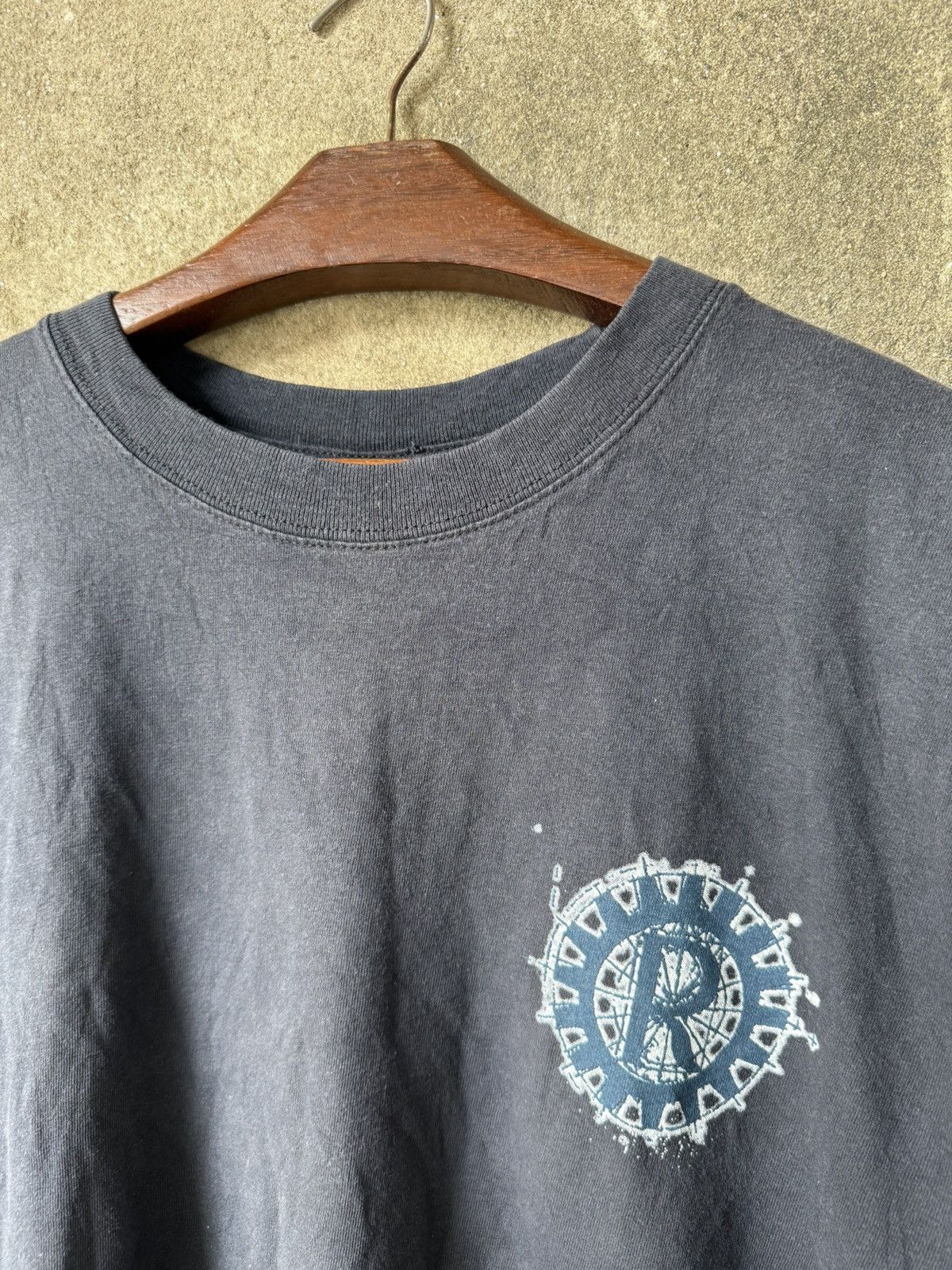 Band Tees × Vintage Vintage 90s Rage against the machine Shirt Size US XL / EU 56 / 4 - 2 Thumbnail