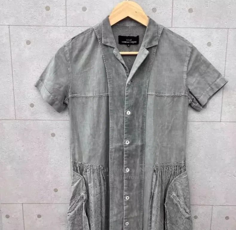 Comme des Garcons Comme Des Garcons Furry Material Patchwork Dress Size M / US 6-8 / IT 42-44 - 5 Thumbnail