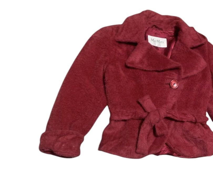 Max Mara Max Mara Double Collar Wool Jacket Size XS / US 0-2 / IT 36-38 - 2 Thumbnail