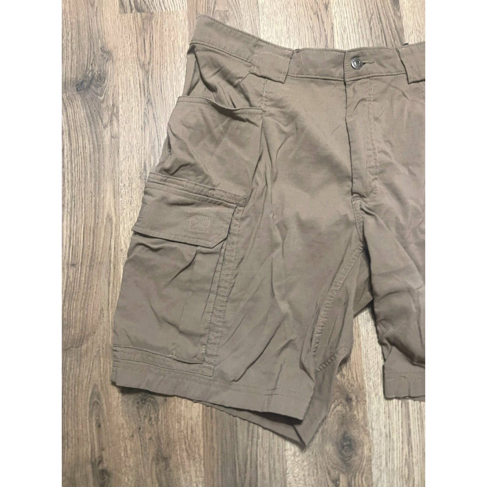 Vintage Duluth Trading Co. Shorts, Men's Size Large, Cargo, Beige, Regular Fit, 10in Inseam, Khaki, Casual, Mens Size US 33 - 4 Thumbnail