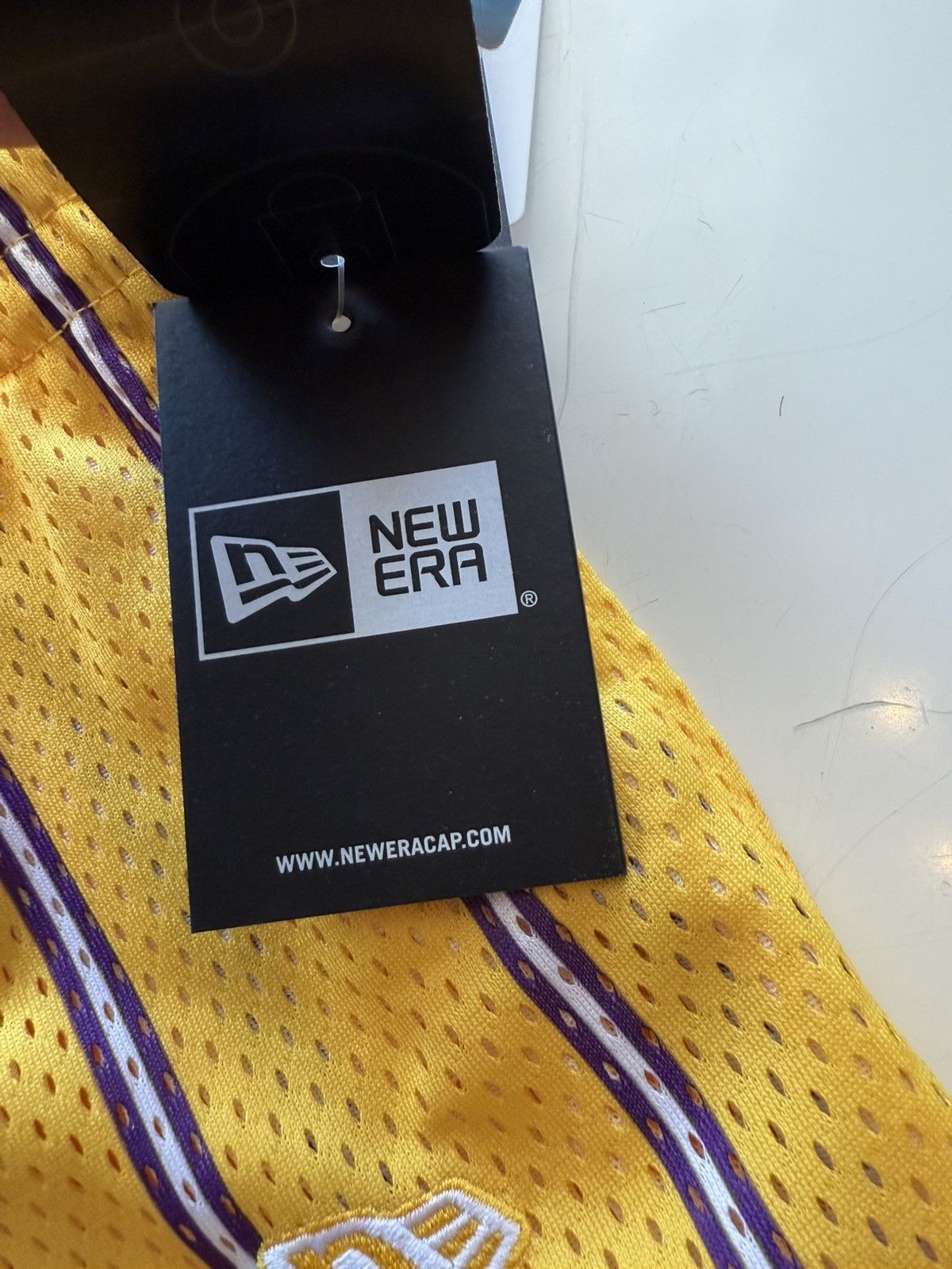 Eric Emanuel × New Era Eric emmanual/Los Angeles Lakers mesh short Size US 26 / EU 42 - 8 Thumbnail