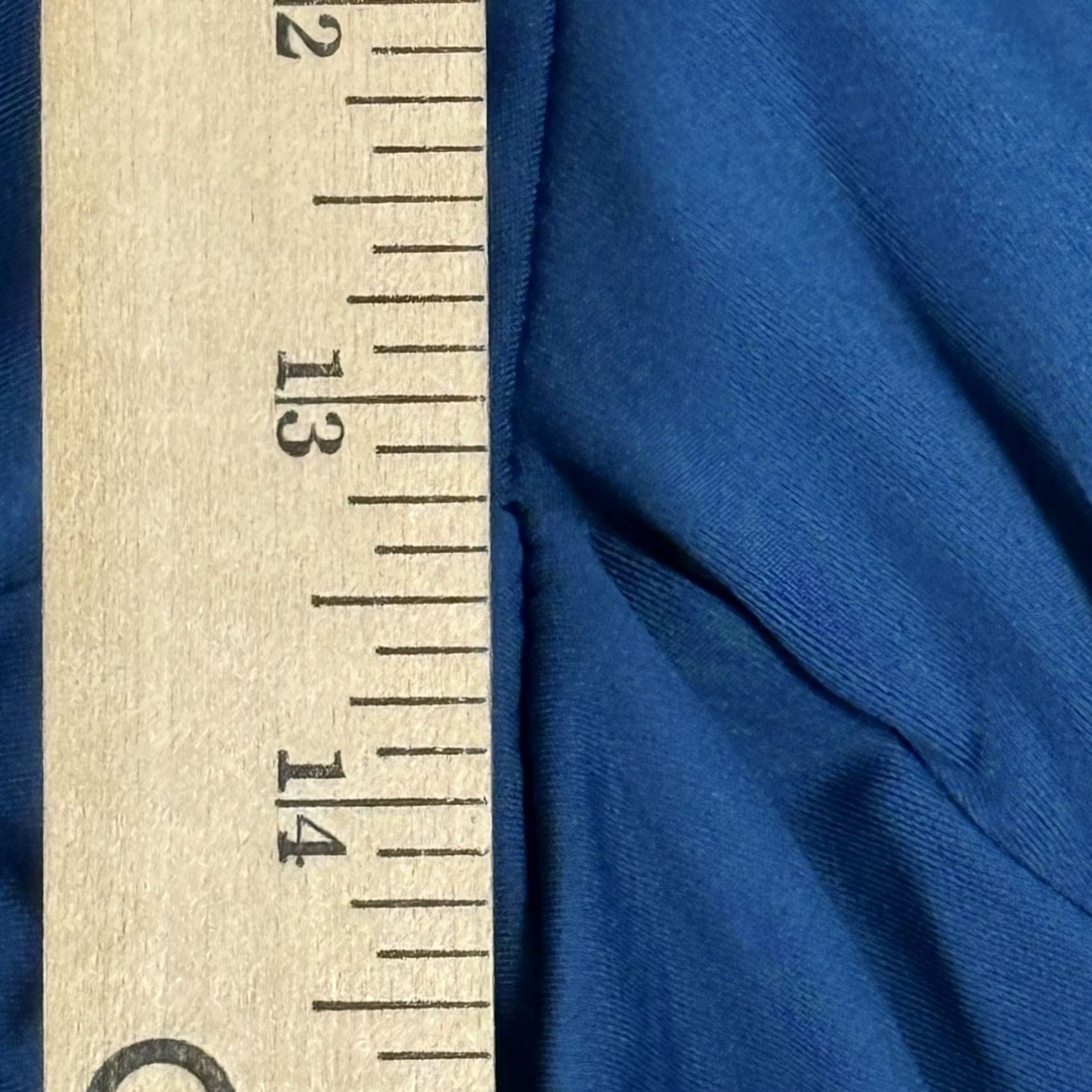Vintage Rise by Lularoe Shorts Womens 1X High Rise Stretch Activewear Lounge Comfort Blue Solid 分析 Size 40" / US 18 - 5 Thumbnail