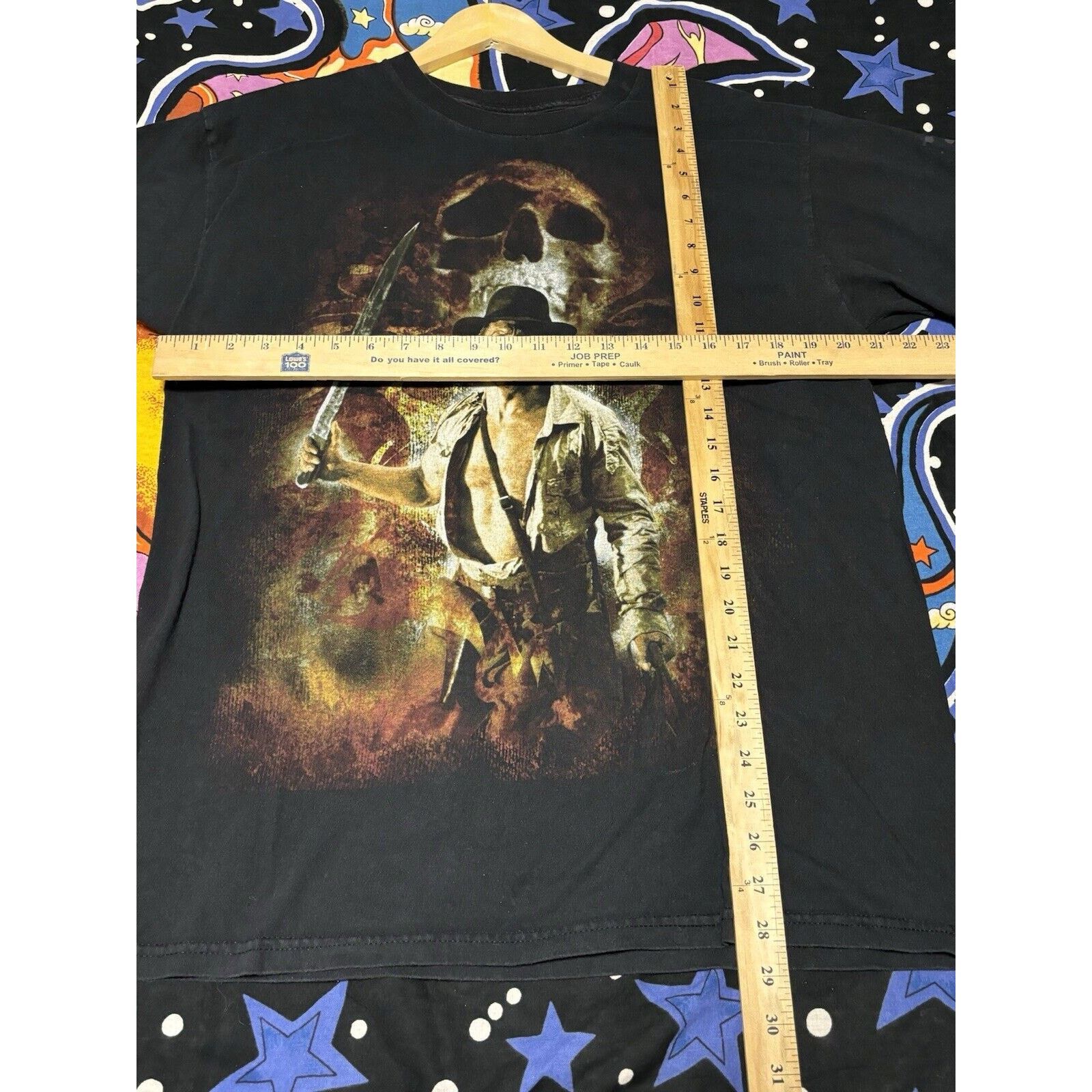 Other Vintage indiana jones rare movie promo black Shirt temple Size US M / EU 48-50 / 2 - 3 Thumbnail