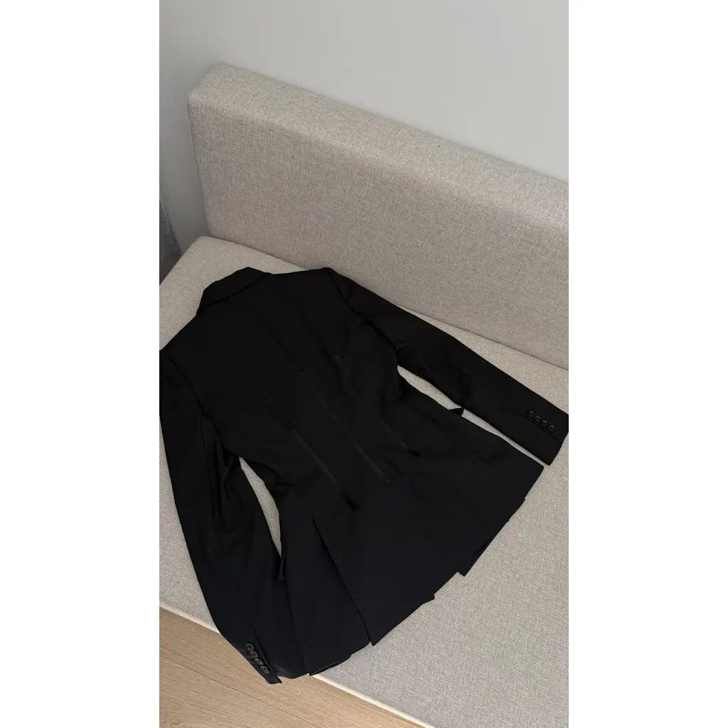 Dolce & Gabbana Dolce & Gabbana Tailored Corset Blazer Black Size IT 42 Size M / US 6-8 / IT 42-44 - 7 Thumbnail