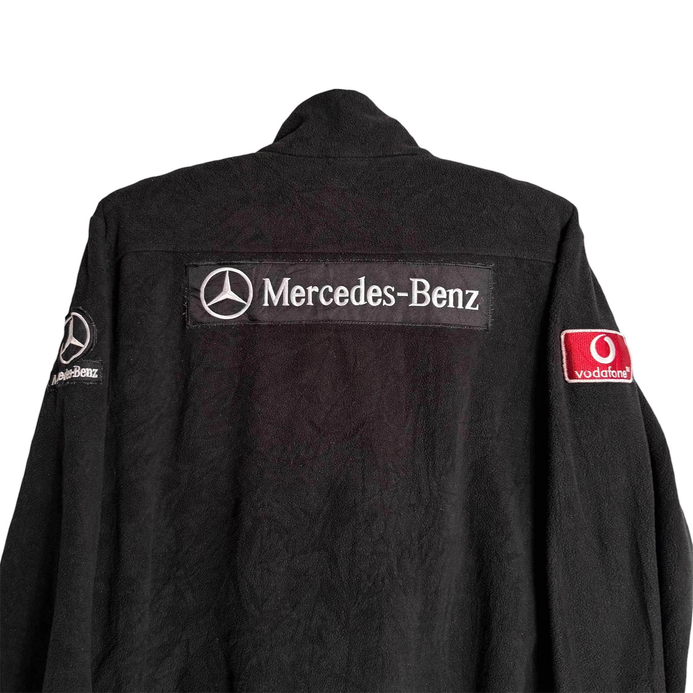 Mercedes-Benz 🔥RARE🔥Vintage Vodafone McLaren Mercedes-Benz Fleece Jacket Size US L / EU 52-54 / 3 - 6 Thumbnail