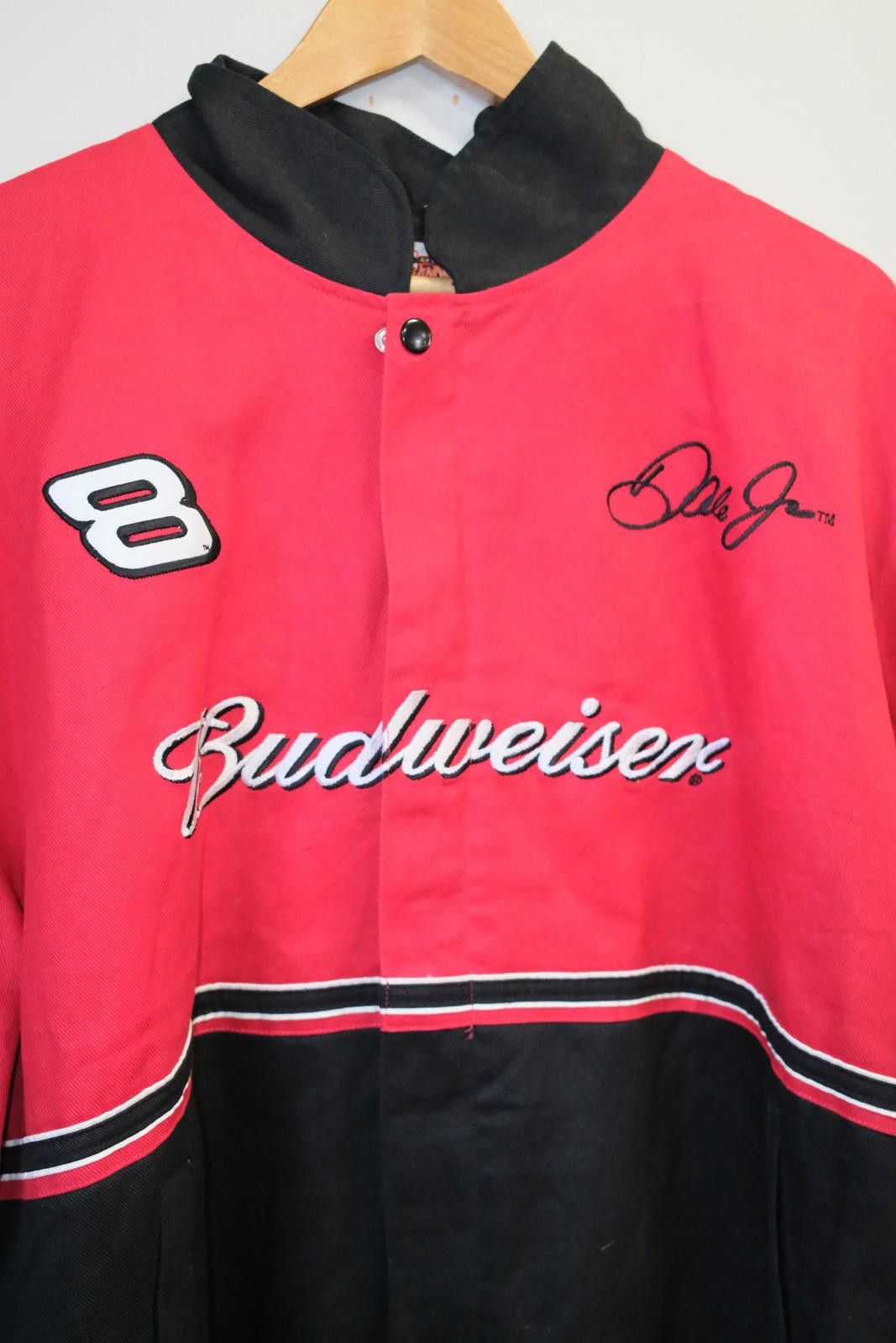 Winners Circle 00's Winner's Circle Budweiser #8 Racing Jacket Size L / US 10 / IT 46 - 3 Thumbnail