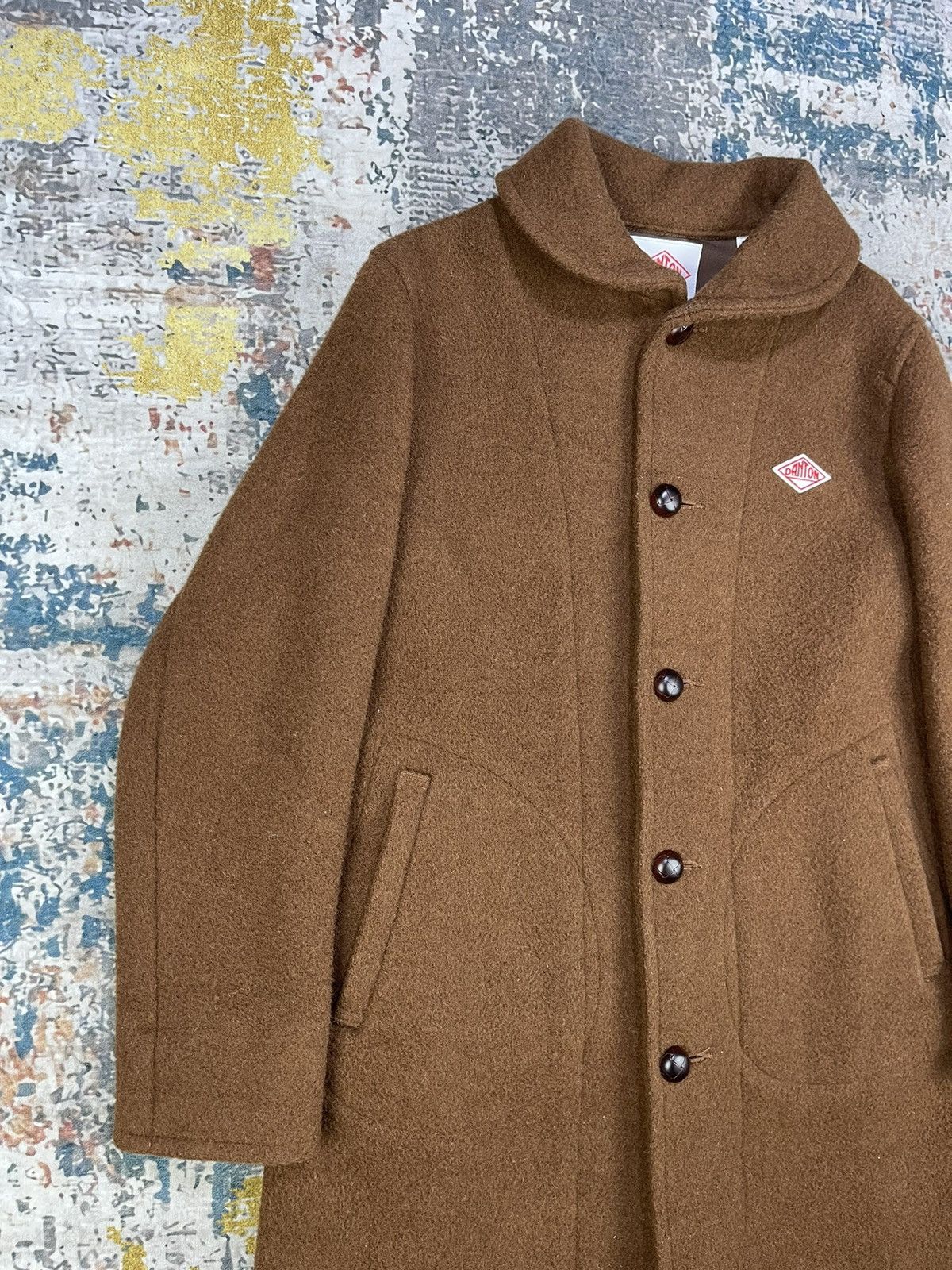 Danton Danton Vetements Camel Wool Coats Size US XXS / EU 40 - 3 Thumbnail