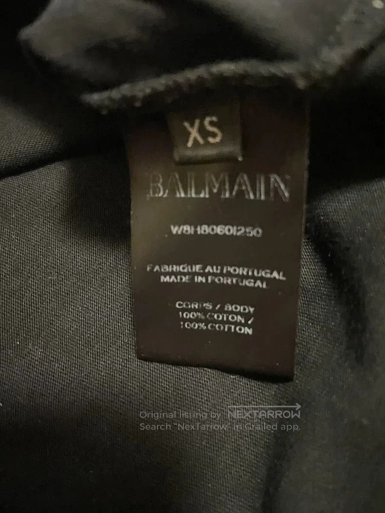 Balmain Balmain Oversized Flocked Print Short. Size US XS / EU 42 / 0 - 5 Thumbnail