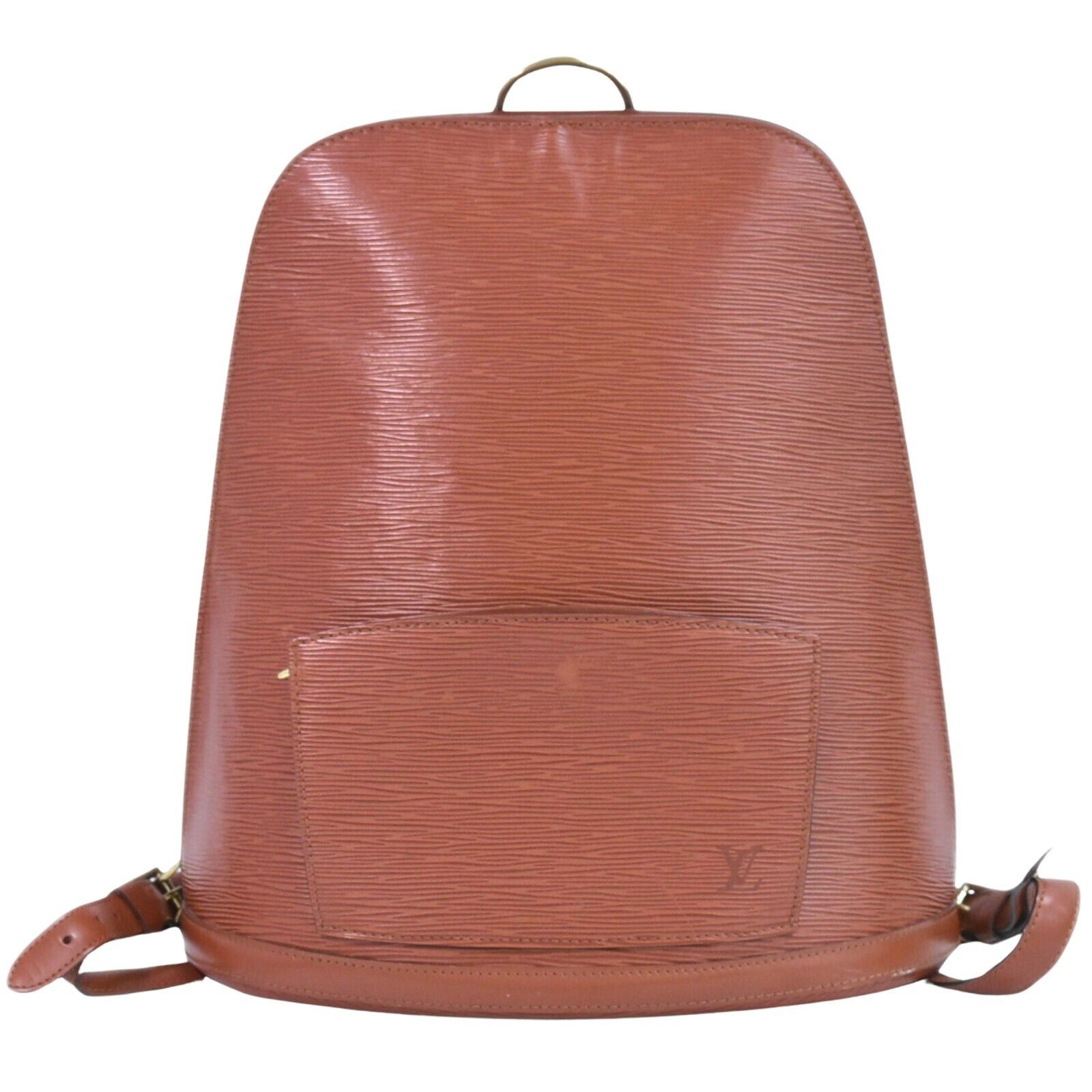 image of Louis Vuitton Gobelins Handbag in Brown, Women's