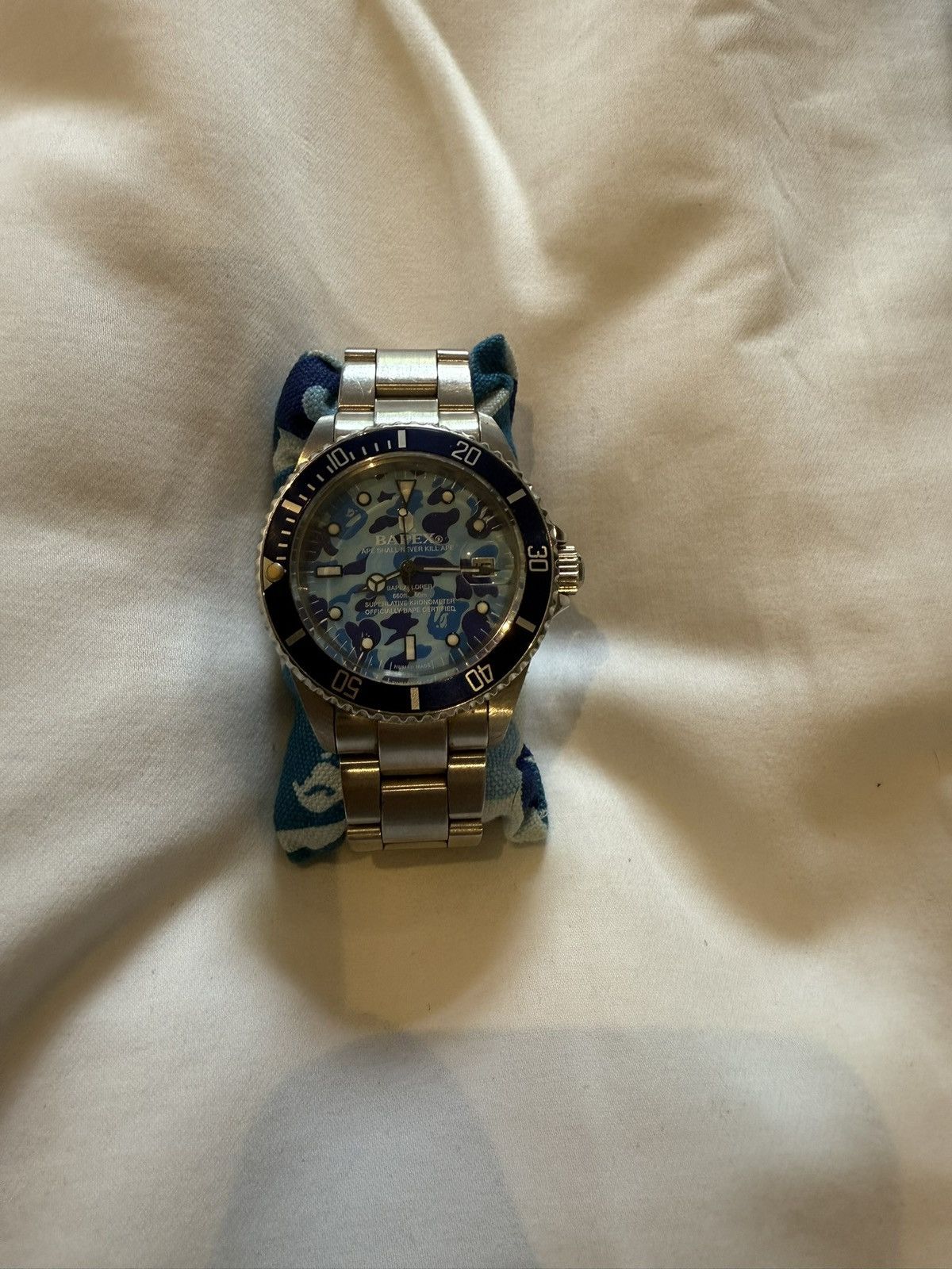 Bape Bape Type 1 Bapex Watch ABC Camo Face Size ONE SIZE - 2 Thumbnail