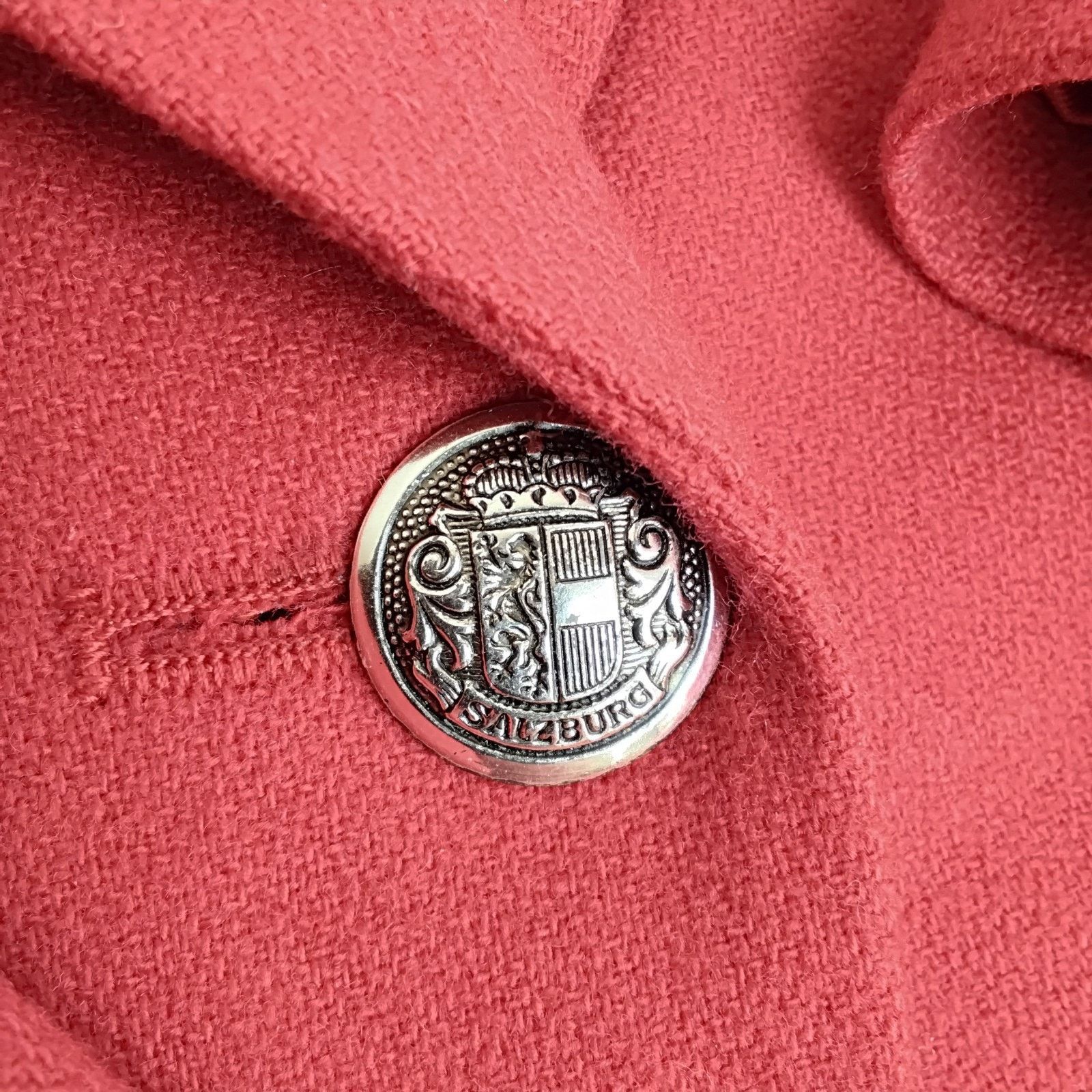 Pendleton Pendleton Wool Blazer Women's XL (16) Red Vintage USA Size XXL / US 16-18 / IT 52-54 - 6 Thumbnail