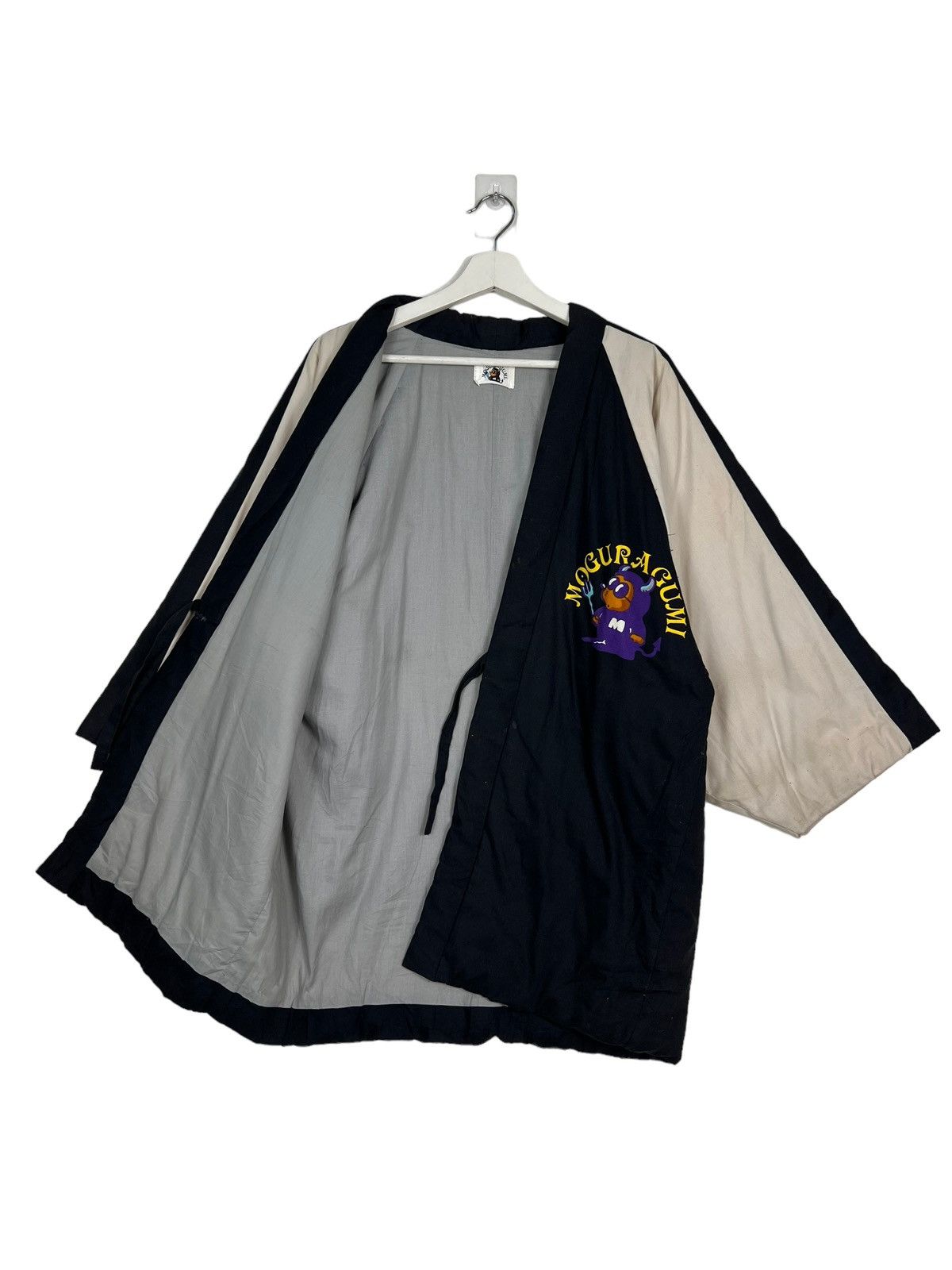 Japanese Brand 🔥 RARE VINTAGE 1981 MOGURA GUMI HORRORS NIGHT HANTEN JACKET Size US M / EU 48-50 / 2 - 9 Thumbnail