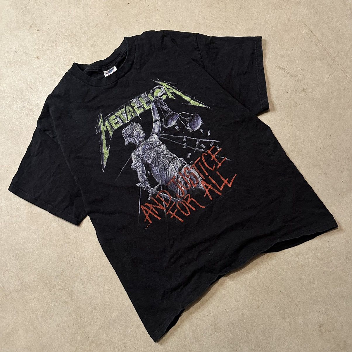 Band Tees 2006 Metallica And Justice For All Metal Rock T-Shirt Size L Size US L / EU 52-54 / 3 - 1 Thumbnail