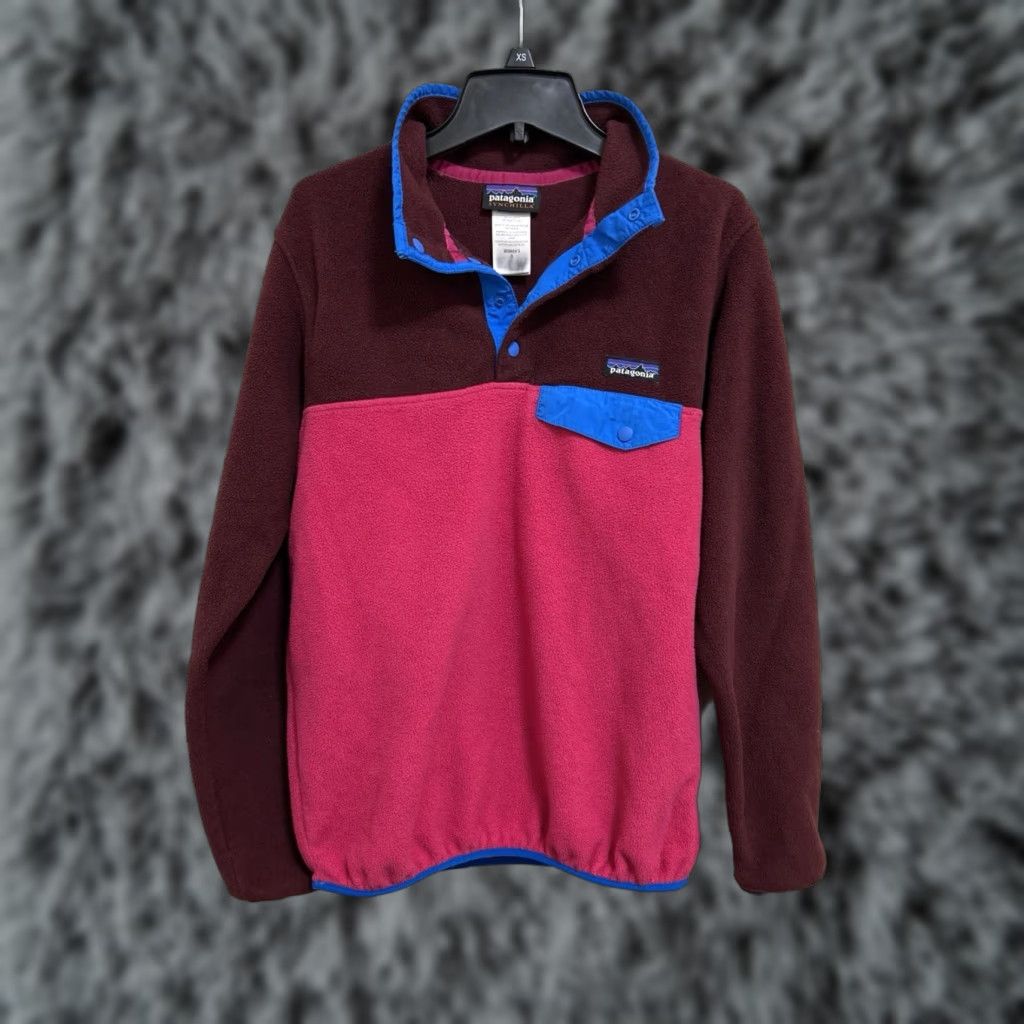 Patagonia Patagonia Synchilla Pullover Womens Small Radiant Magenta Fleece Snap T Lightweight Casual Sleeveless? Size S / US 4 / IT 40 - 1 Thumbnail