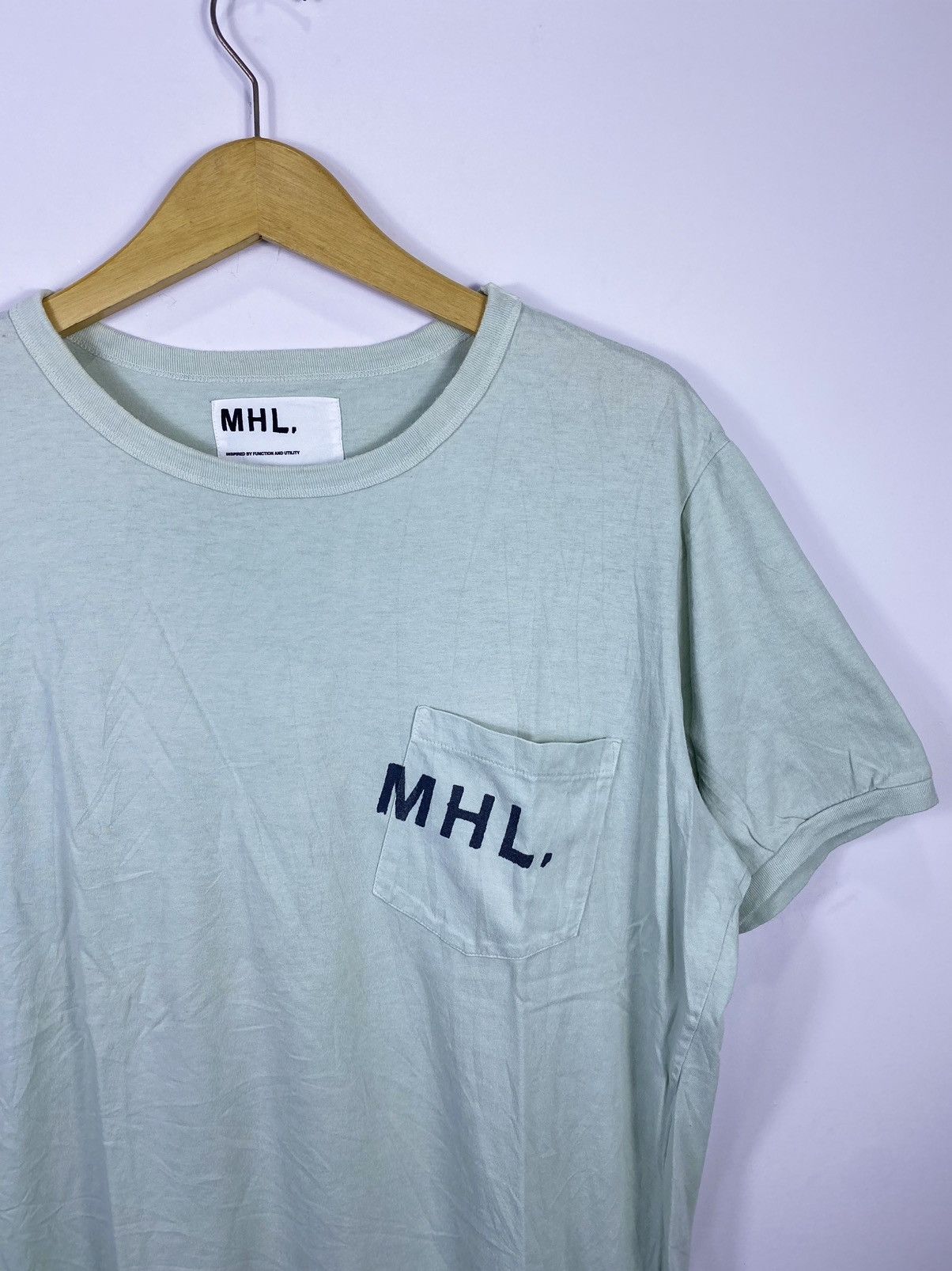 Beauty Beast × Japanese Brand × Margaret Howell Margaret Howell Pocket Tshirt Size US XL / EU 56 / 4 - 1 Thumbnail