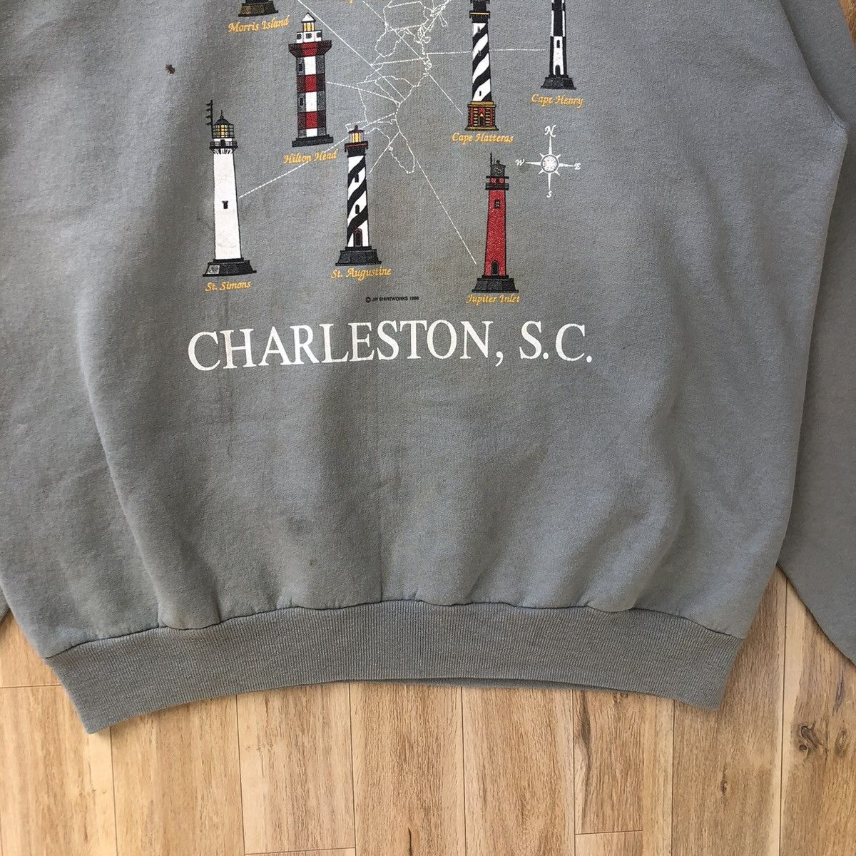 Vintage Vintage Charleston S.C. Pullover Sweatshirt Size US L / EU 52-54 / 3 - 4 Thumbnail