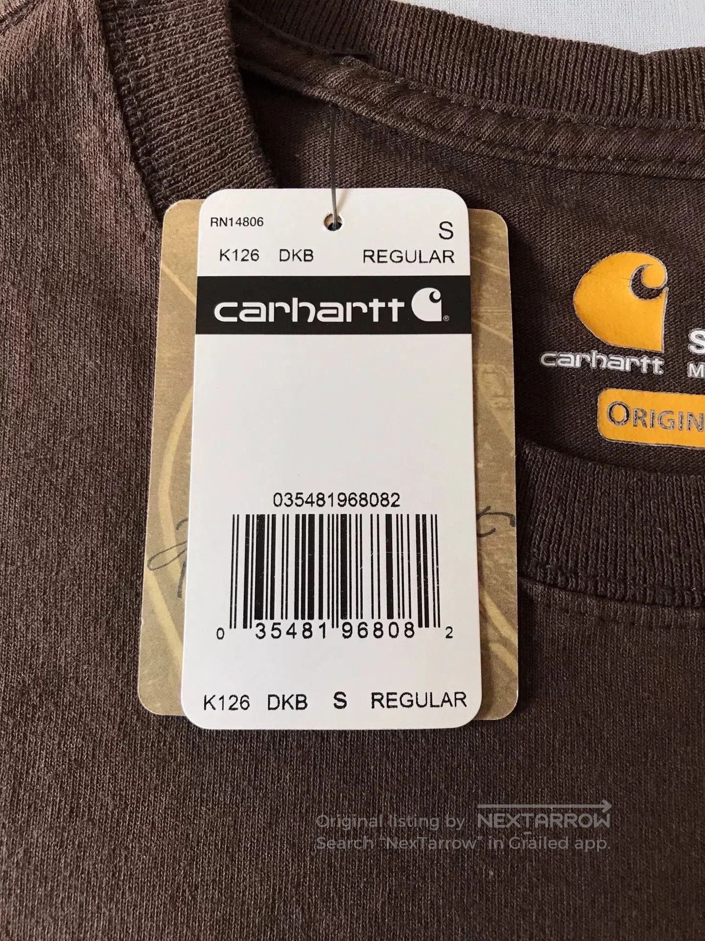 Carhartt Carhartt K126 Long Sleeve T. Size US S / EU 44-46 / 1 - 8 Thumbnail