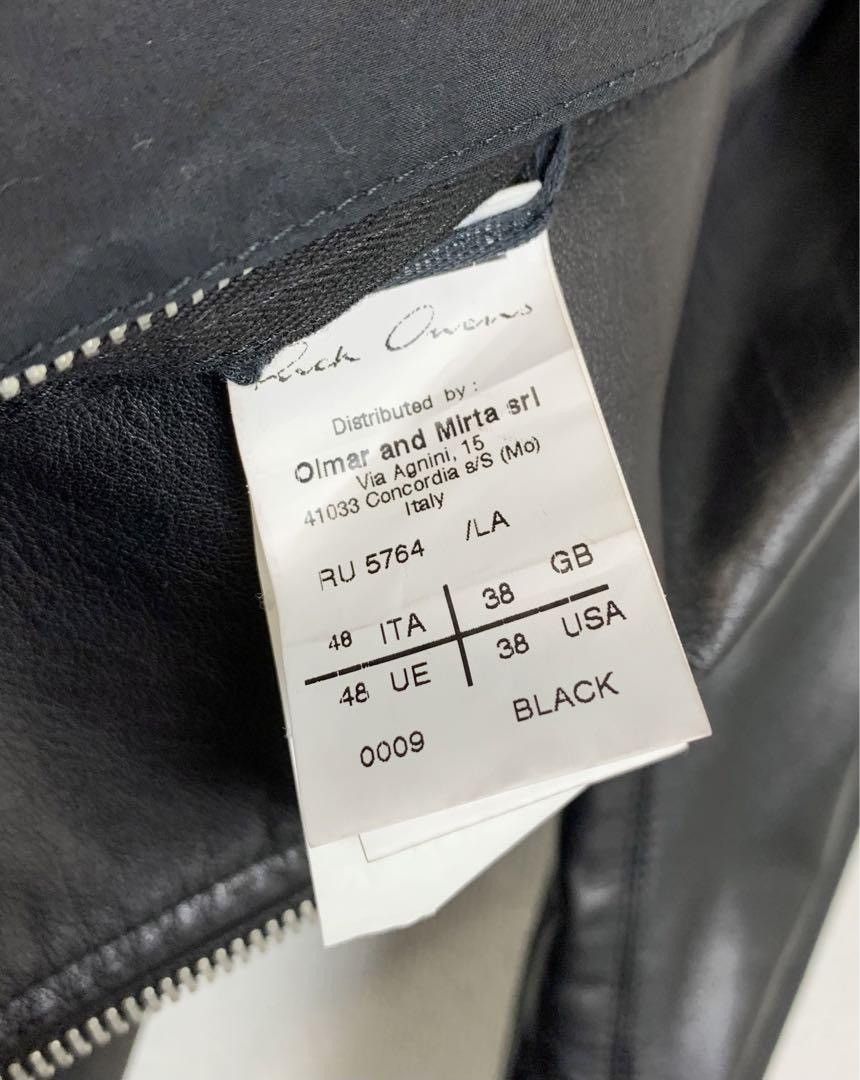 Rick Owens Rick Owens STOOGES Leather jacket SS09 Size US M / EU 48-50 / 2 - 6 Thumbnail