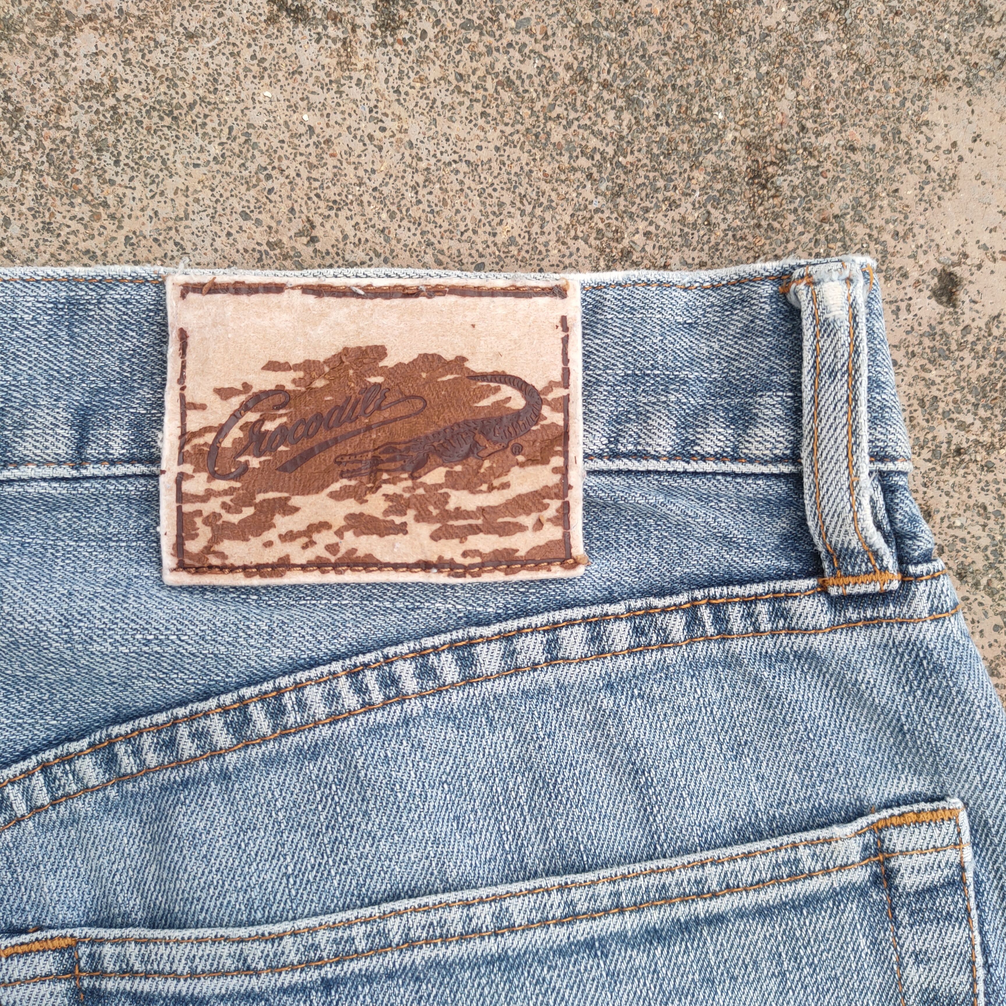 Crocs VINTAGE CROCODILE FADED JEANS DENIM PANTS Size US 32 / EU 48 - 13 Thumbnail