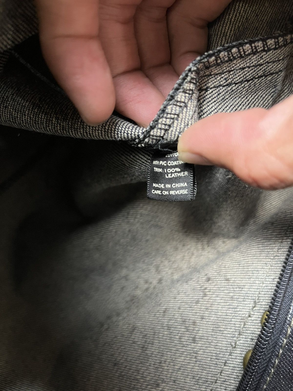 Designer × Heaven by Marc Jacobs × Marc Jacobs Rare Marc Jacobs Tote bag Jeans leather Size ONE SIZE - 10 Thumbnail