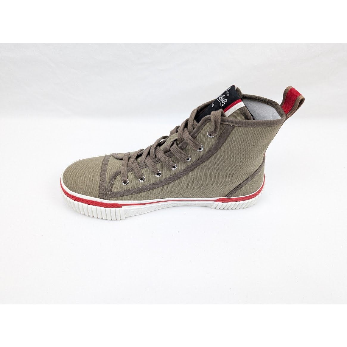 Christian Louboutin o1rshd1 Pedro Flat Shoe in Sierra Size US 11.5 / EU 44-45 - 12 Thumbnail