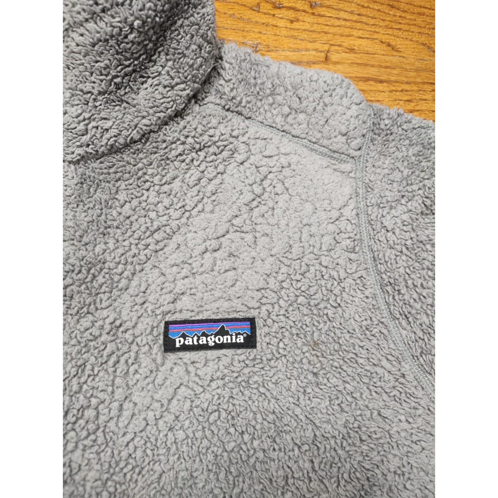 Patagonia Patagonia Sweatshirt Fleece 1/4 Zip Womens XL Tan Brown Mock Neck Bohemian City College Pullover Size XL / US 12-14 / IT 48-50 - 4 Thumbnail