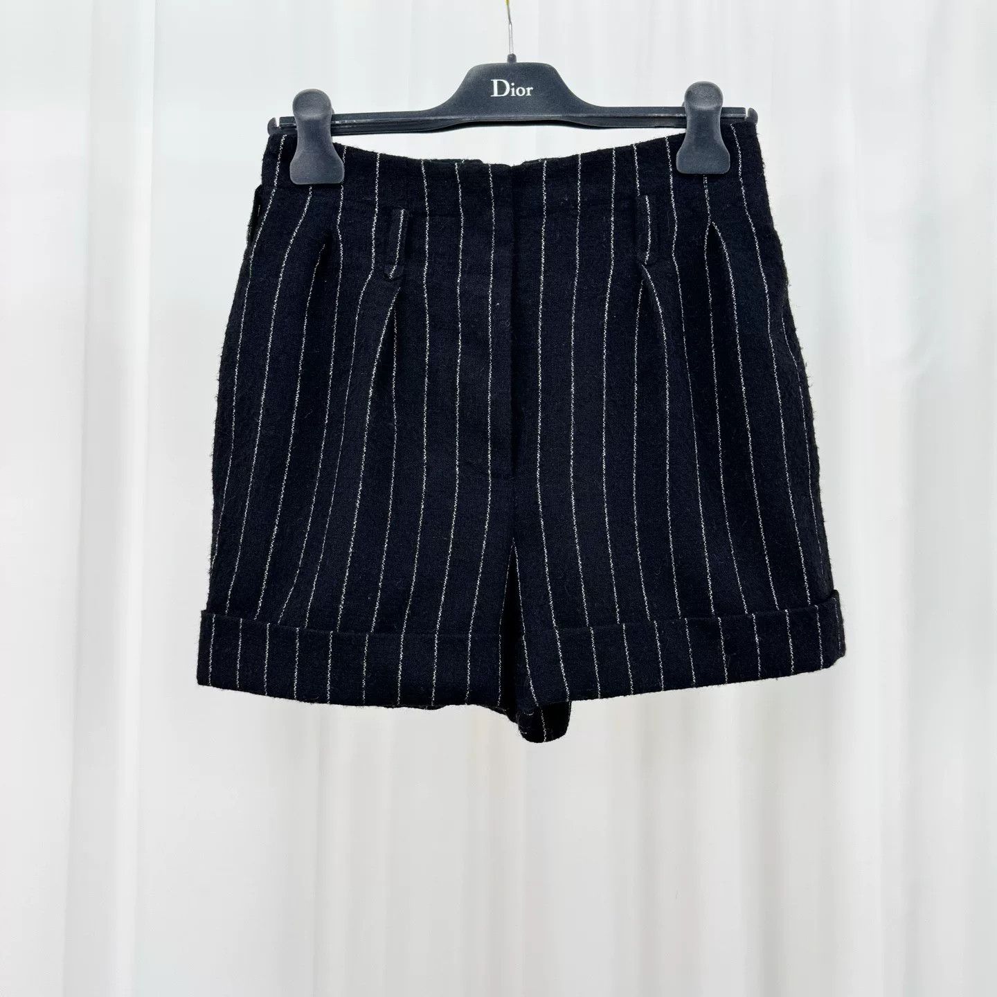 Moschino Moschino Striped Wool Shorts Size 38" / US 16 / IT 52 - 1 Thumbnail