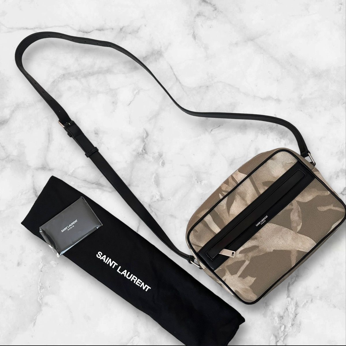 Saint Laurent Paris Saint Laurent Camp Camera Bag Size ONE SIZE - 7 Thumbnail