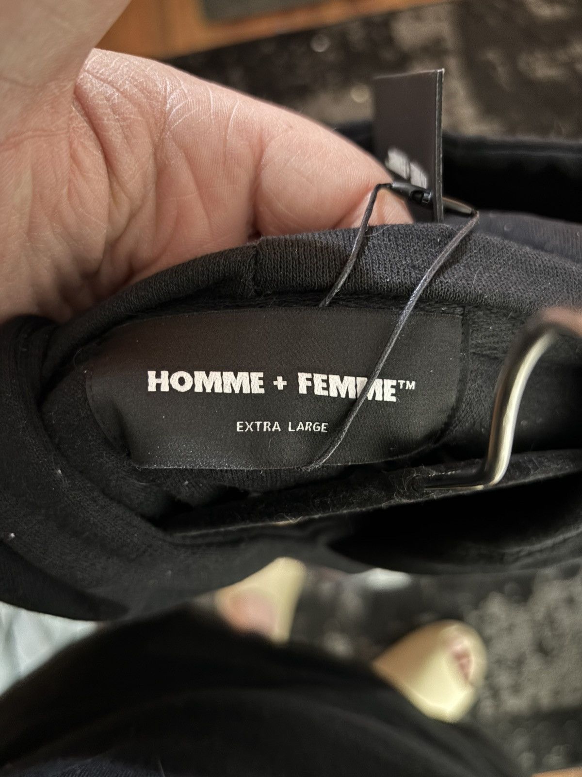 Homme + Femme La Inferno red homme femme hoodie. Size US XL / EU 56 / 4 - 4 Thumbnail