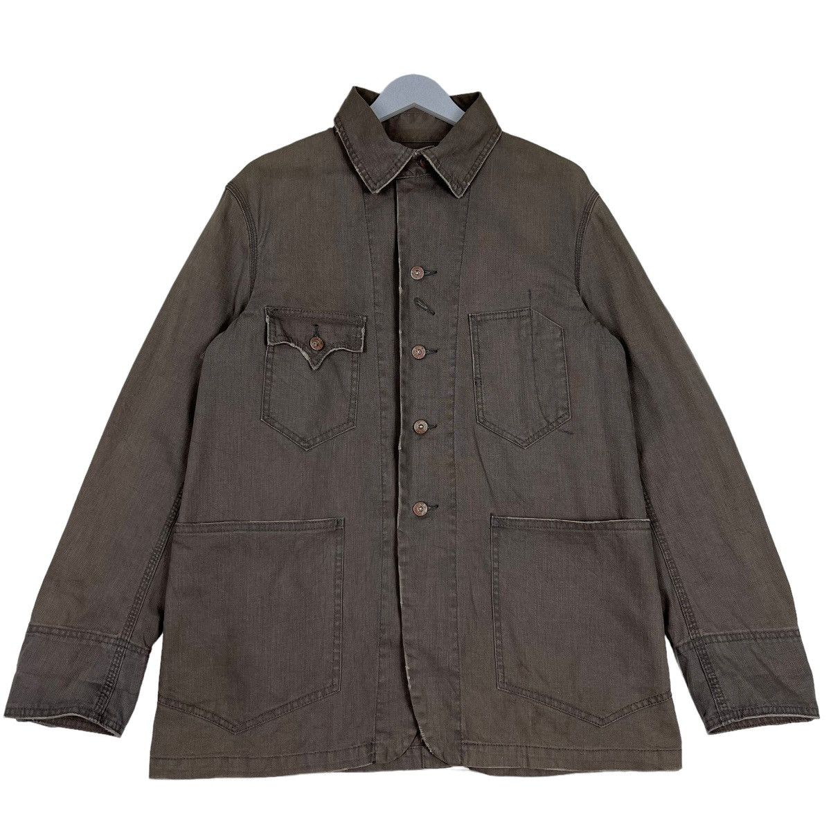 Levi's 🔥 VINTAGE LEVIS CHORE JACKET Size US L / EU 52-54 / 3 - 1 Thumbnail
