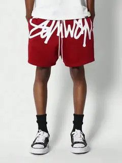 Jean Fujiwara x Akai Graphic DRIP Y2k Shorts drill Size US 34 / EU 50 - 3 Thumbnail
