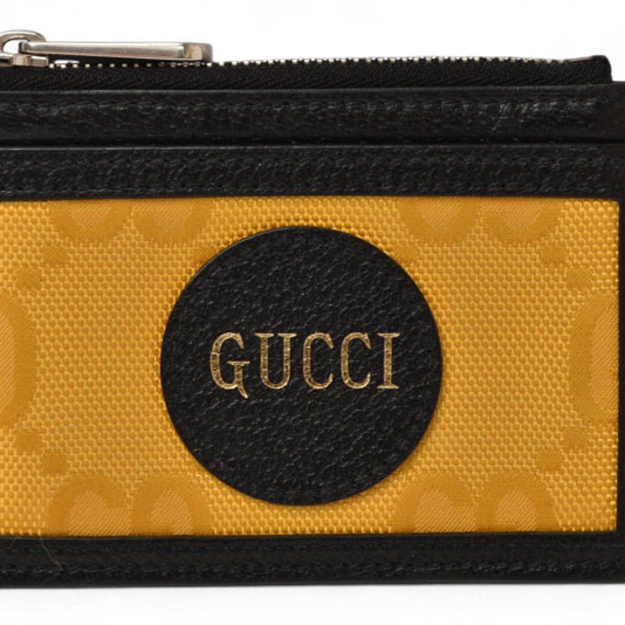 Gucci Gucci coin case, card GUCCI mini wallet, purse, Off The Grid, yellow, black, 625583 Size ONE SIZE - 1 Thumbnail