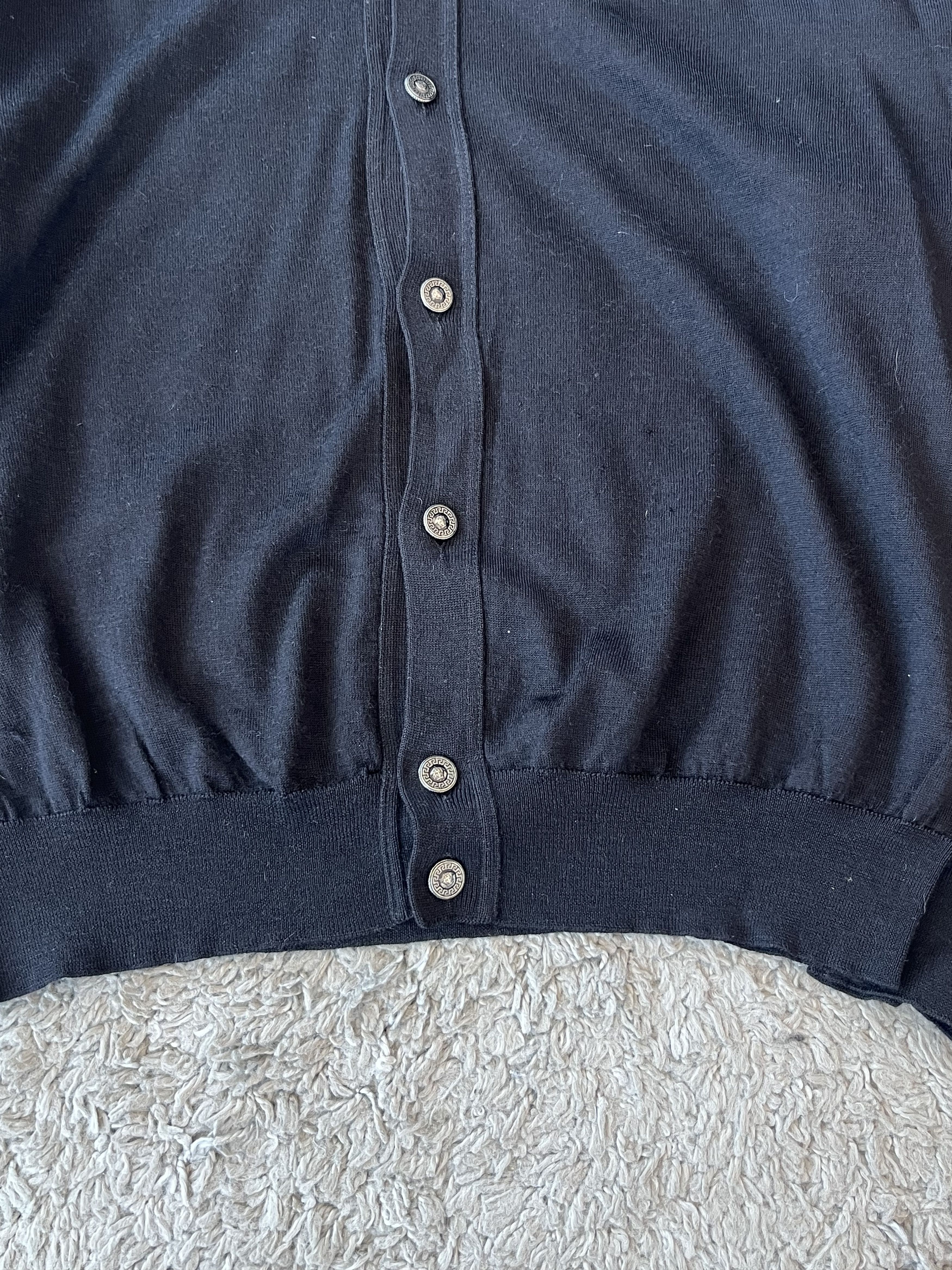 Versace GIANNI VERSACE Vintage Very Rare Sweater Cardigan 80s-90s Size US L / EU 52-54 / 3 - 6 Thumbnail