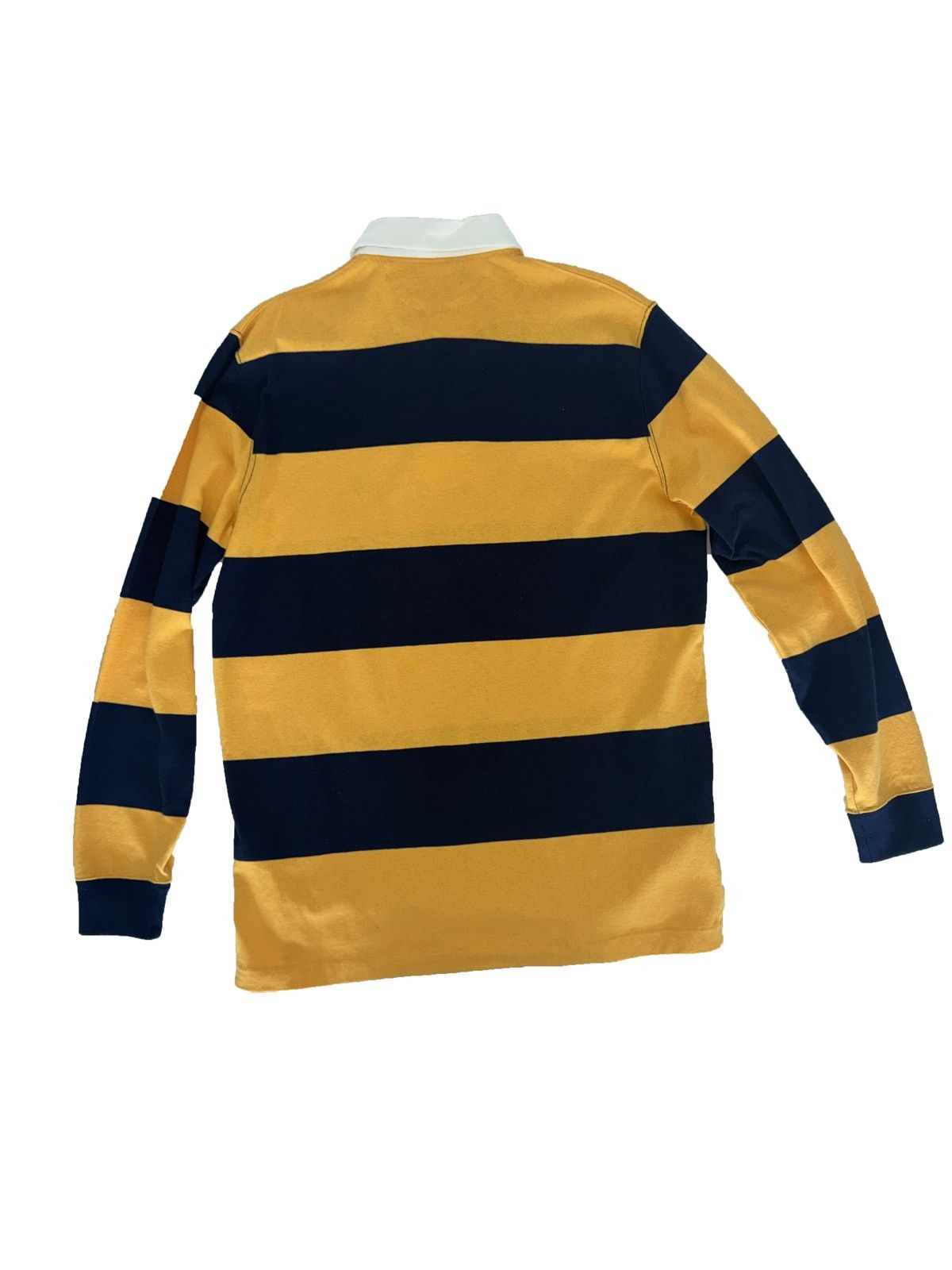Polo Ralph Lauren Ralph Lauren classic rugby yellow and navy blue stripes Size US M / EU 48-50 / 2 - 2 Thumbnail