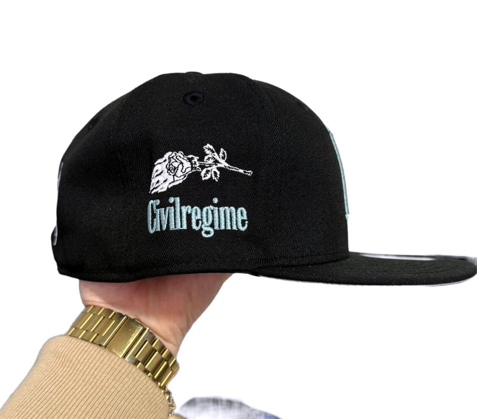 New Era New Era Civil Regime Fitted 7 1/4 Baseball Hat Size ONE SIZE - 2 Thumbnail