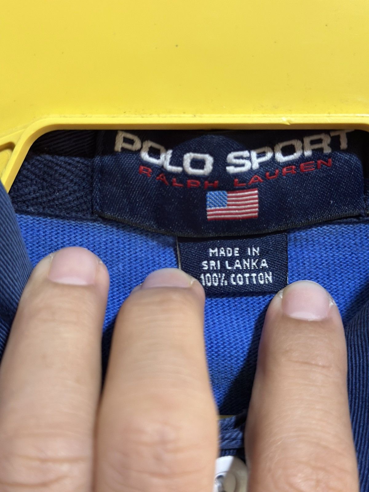Polo Ralph Lauren Vintage Polo Sport Ralph Lauren Rugby Tee Size US M / EU 48-50 / 2 - 5 Thumbnail