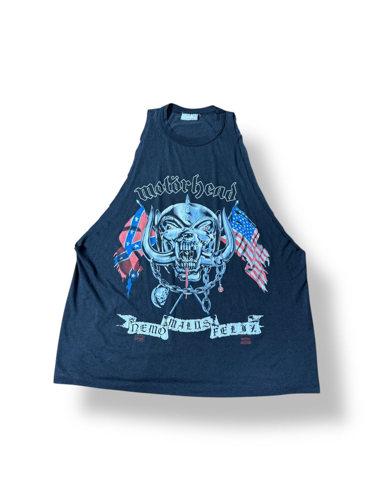 Band Tees × Vintage *RARE* VINTAGE 90s 1991 MOTORHEAD TOUR USA AMERICAN ROCK TEE Size US XL / EU 56 / 4 - 7 Thumbnail