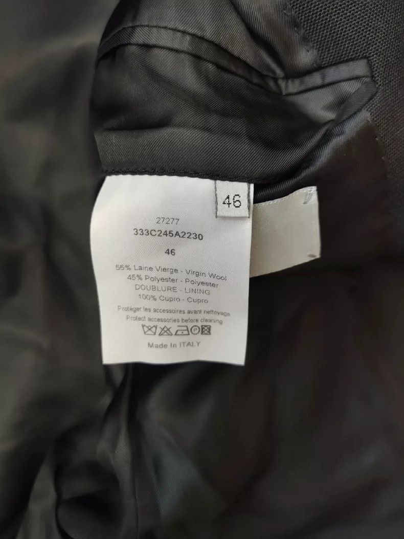 Dior Dior Homme Runway Black Coat Size US M / EU 48-50 / 2 - 9 Thumbnail