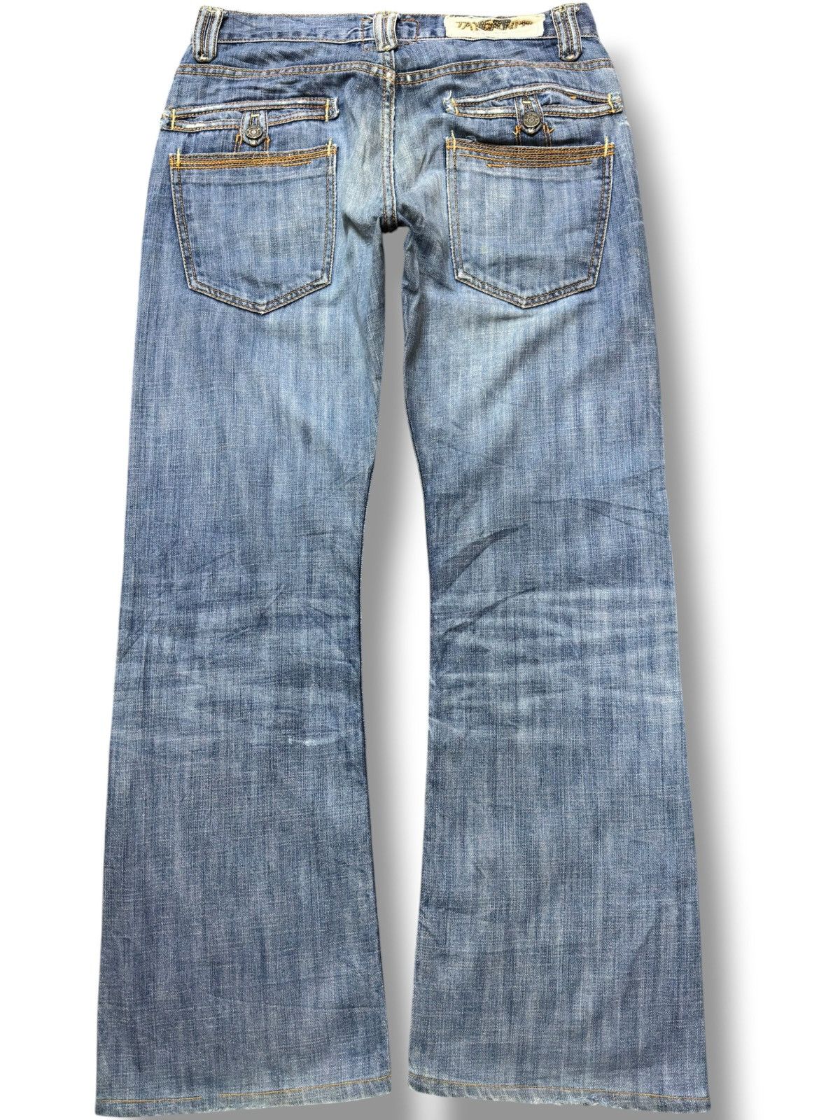 Taverniti Vintage Taverniti Flare Faded Grunge Distressed Denim Size US 32 / EU 48 - 5 Thumbnail