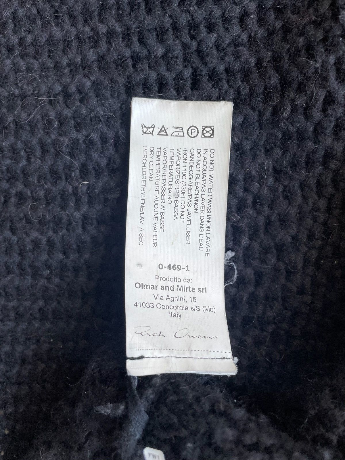 Rick Owens Rick Owens FW13 Plinth Sleeveless Knit Size US L / EU 52-54 / 3 - 6 Thumbnail